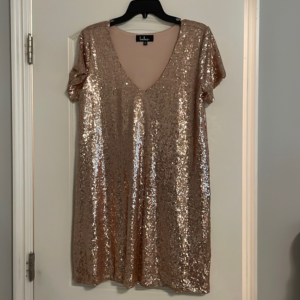 Lulu’s sequin dress